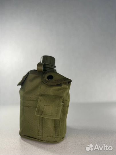 Фляжка армейская с котелком