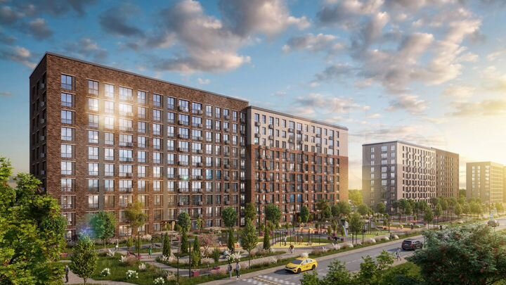 1-к. квартира, 27,6 м², 2/10 эт.