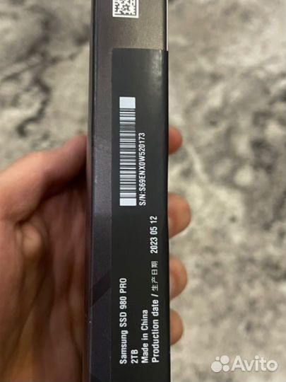 SSD накопитель Samsung 980 PRO M.2 2280 2 тб