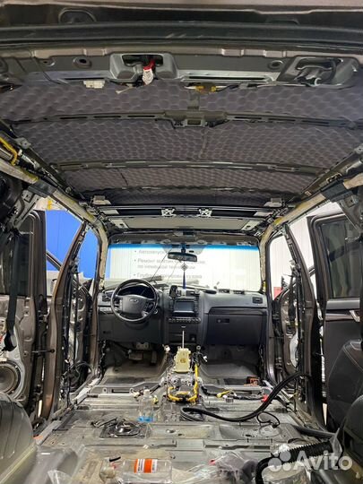 Шумоизоляция авто,дверей,арок