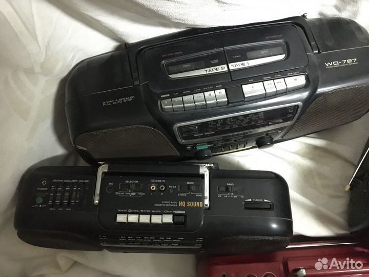 Магнитафоны sharp Panasonic Sony Цена за все