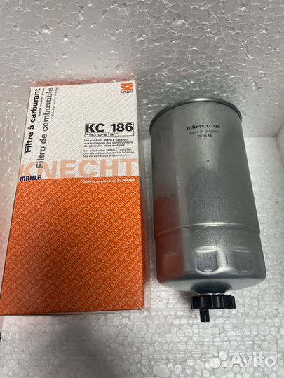 Фильтр топливный knecht/mahle KC186