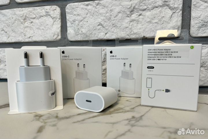 Быстрая зарядка Apple 20W USB-C