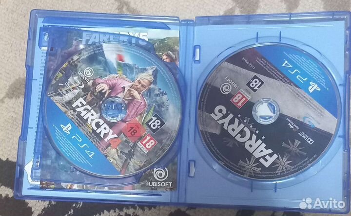 Игра farcry 4,5(два диска) ps4