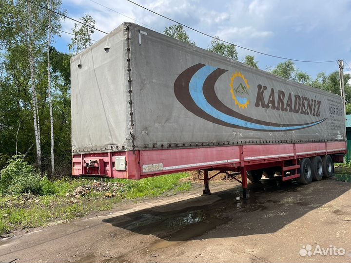 Полуприцеп бортовой Krone SD 24, 2001