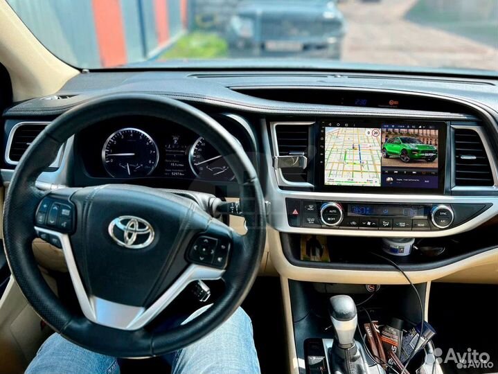 Магнитола 2K Toyota Highlander 13-2019