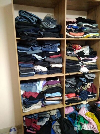Вещи б/у разные размеры отдаются