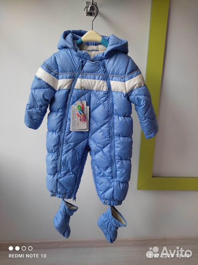 Комбинезон-Конверт для мальчика 74см