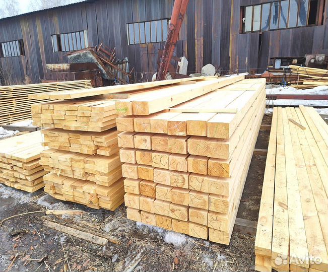 Брус цельный - брусок, рейка, доска