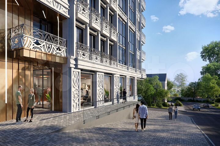 3-к. квартира, 88,9 м², 2/6 эт.