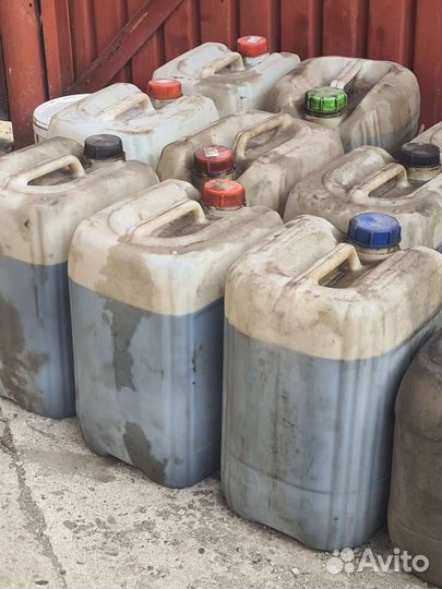 Отработанные масло