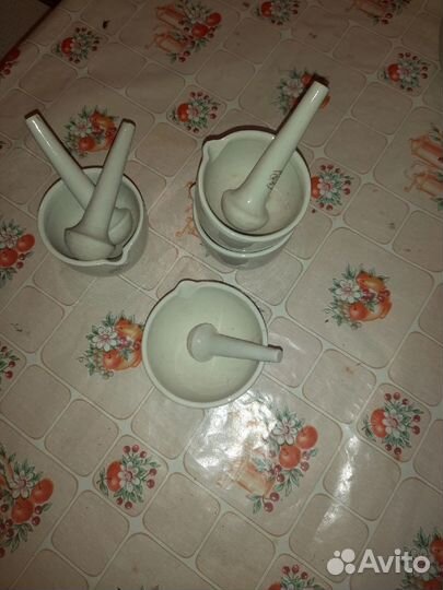 Ступки с тарелками