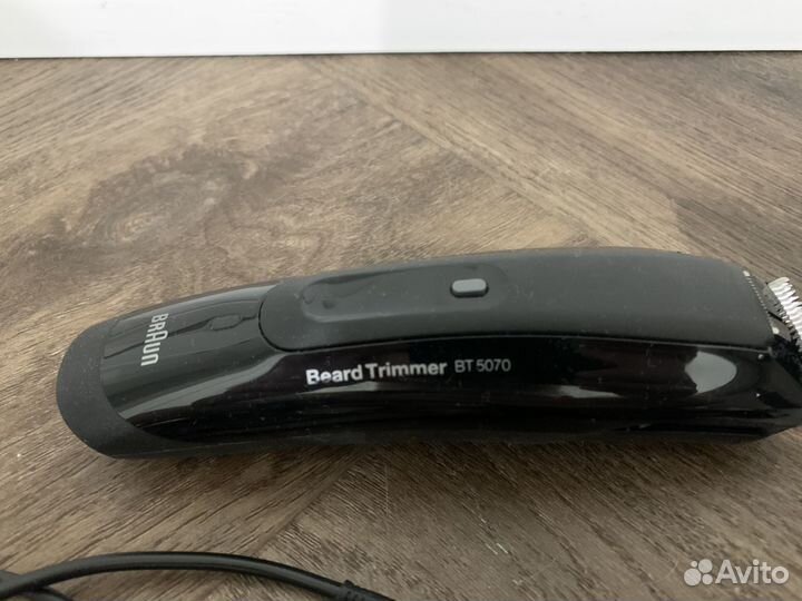 Триммер и зарядное устройство braun bt5070