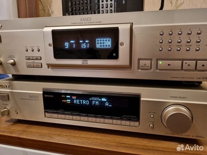 Sony cdp-xa5es (220v), Sony st-sa5es (220v)