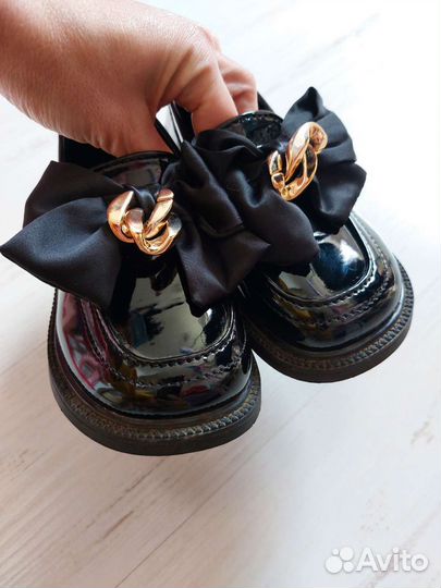 Туфли лоферы для девочки