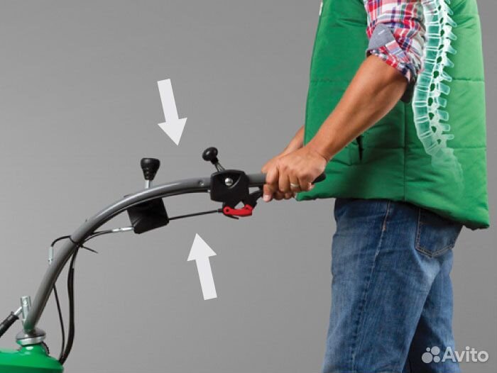 Мотоблок бензиновый Caiman vario 70S TWK+