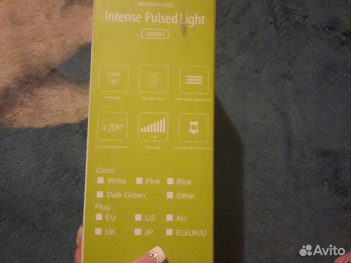 Фото эпилятор новый