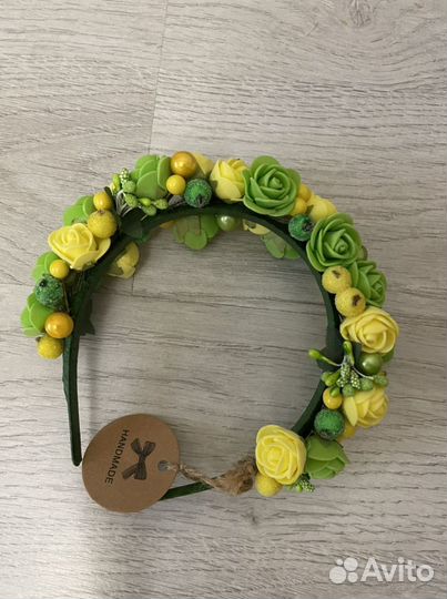 Ободок ручной работы