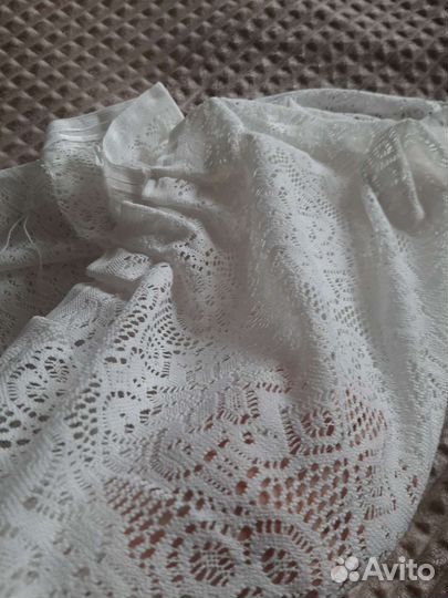 Тюль ажурная