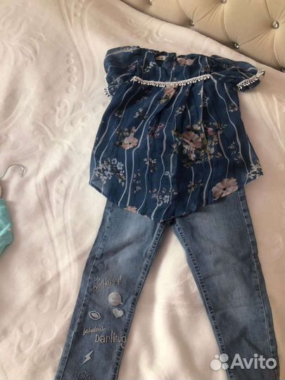 Детская одежда для девочек новая
