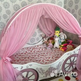 Кровать Карета Золушка для девочек