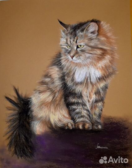 Портреты животных, питомцев на заказ