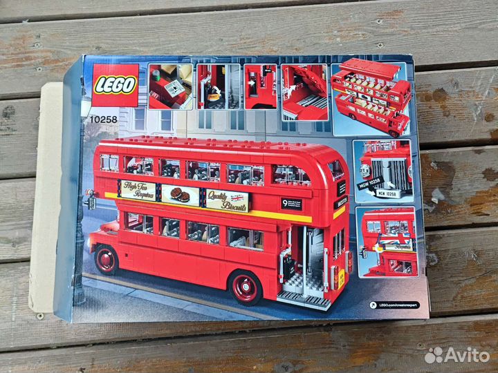 Коробка от Lego 10258