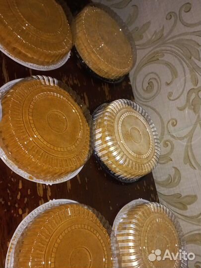 Медовик с заварным кремом.Домашняя выпечка