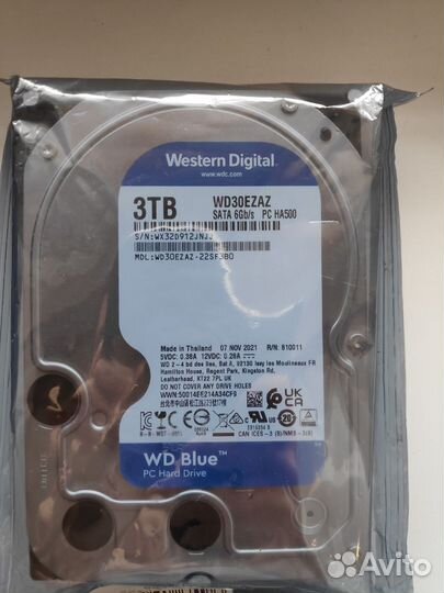 Жесткий диск WD Green wd30ezrx 3 тб