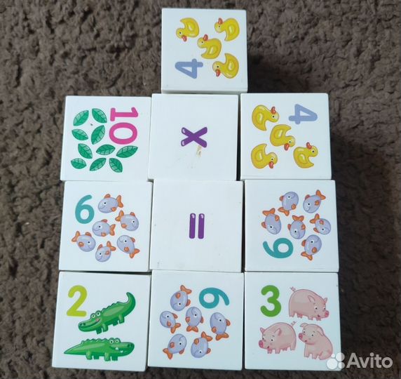Кубики для счёта