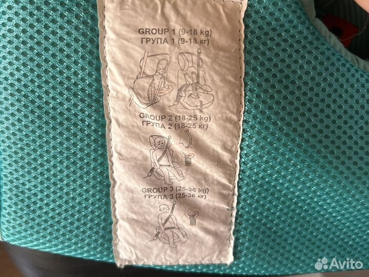 Детское автокресло от 9 до 36 кг