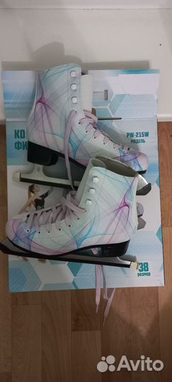 Коньки фигурные 38 размер