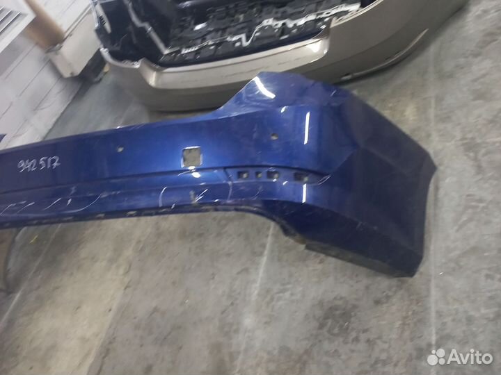 Задний бампер на skoda octavia a7