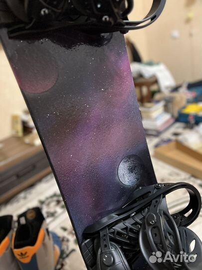 Сноуборд комплект с креплениями