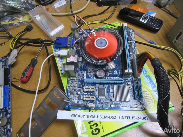 Материнская плата S1155 GA-H61M-DS2