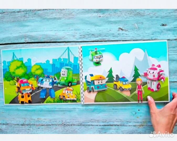 Книжка на липучках