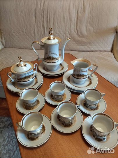 Кофейный сервиз фарфор СССР