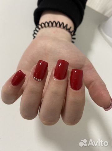 Маникюр наращивание ногтей