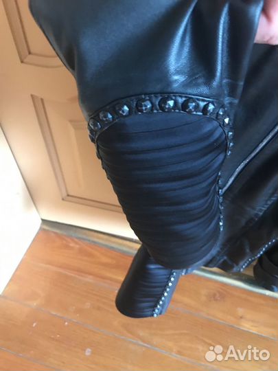 Куртка кожаная Punto Италия