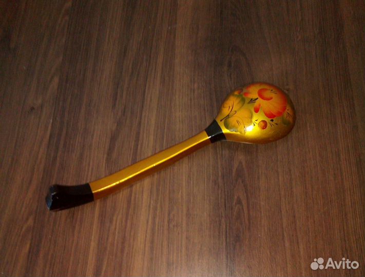 Расписные поварешка и ложки