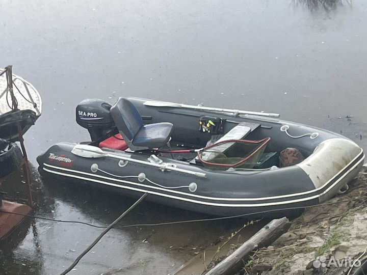 Лодка 360 С мотором 9,9