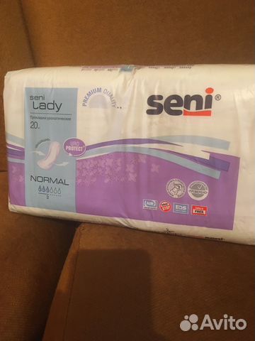 Урологические прокладки Seni Lady normal 3 капли