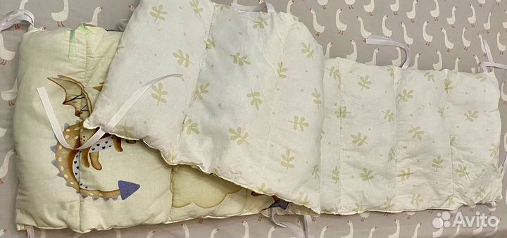 Бортики в детскую кроватку