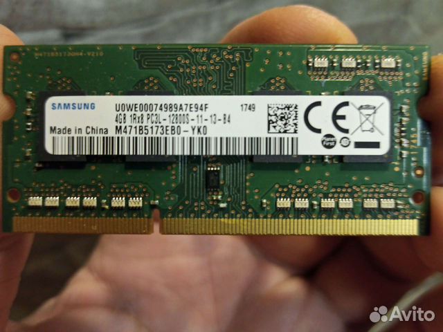 DDR/3L-4GB Samsung,новая