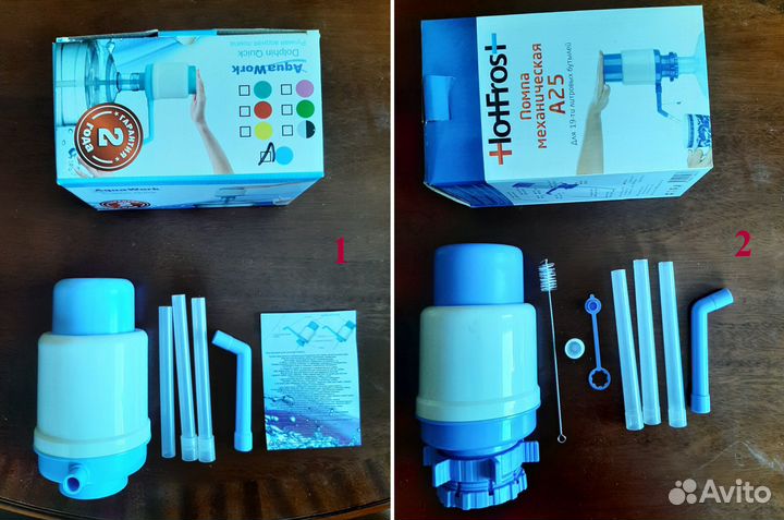 Помпа ручная водная механическая для воды 19л