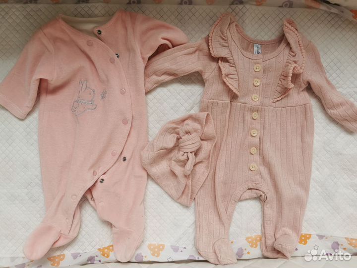 Детские вещи пакетом на девочку 56-62