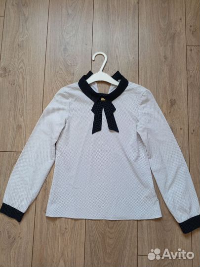 Блузка школьная для девочки 146