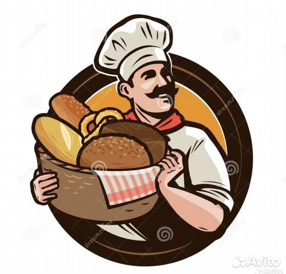 Продавец кассир в пекарню