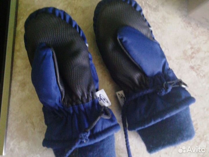 Варежки зимние детские