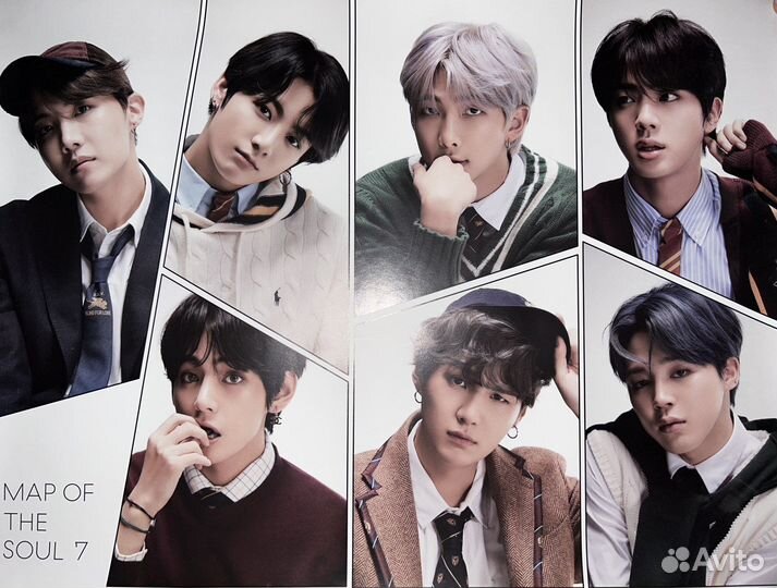 Альбом BTS MAP OF THE soul 7 version 4
